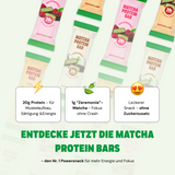 Barre Protéinée Noix de Coco Matcha - 12 pcs.
