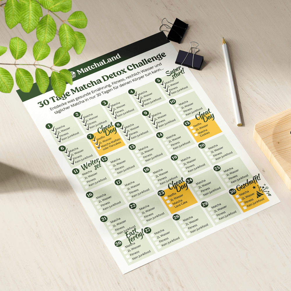 30 Tage Matcha Challenge