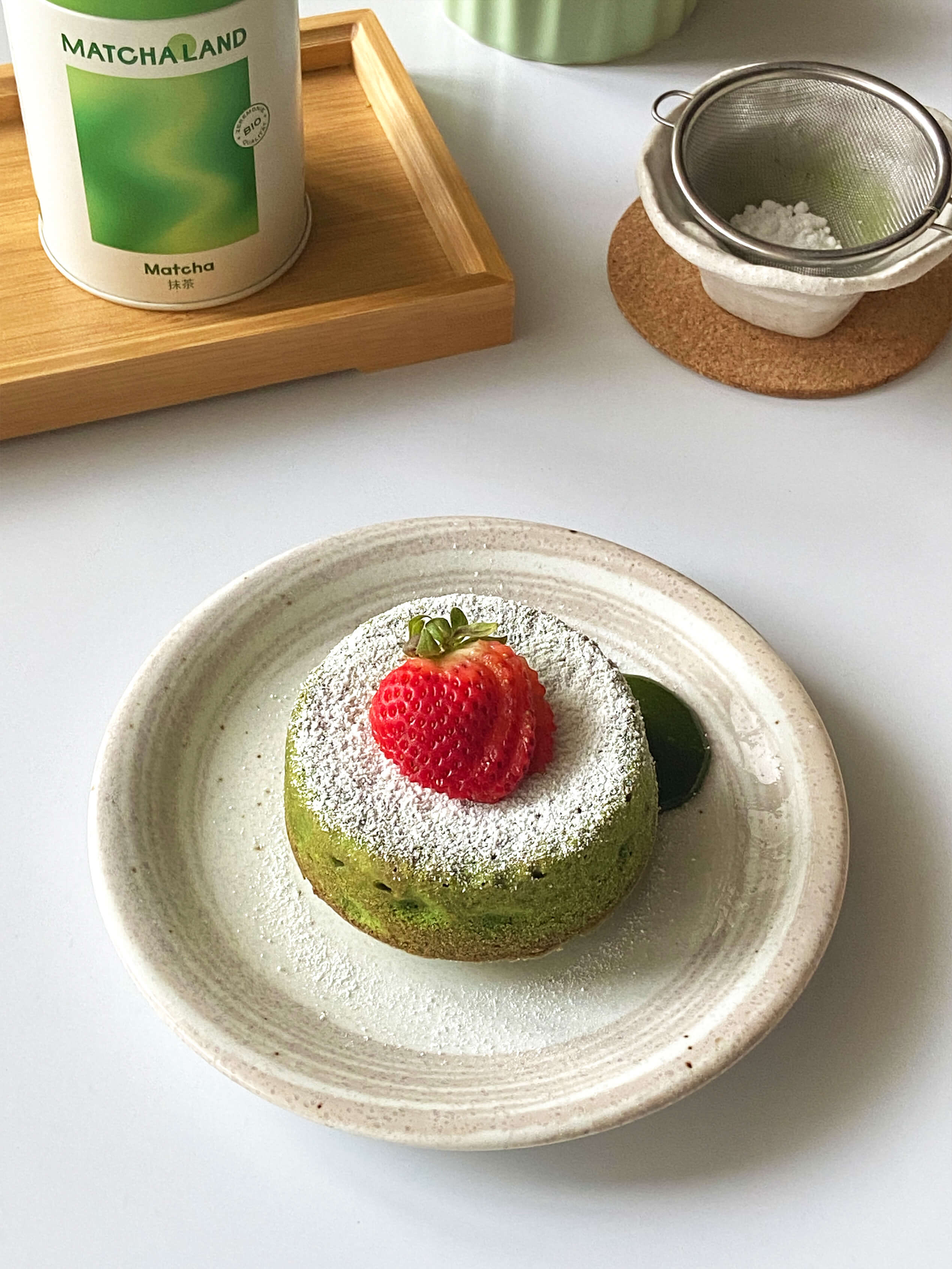 Matcha Lava Cake