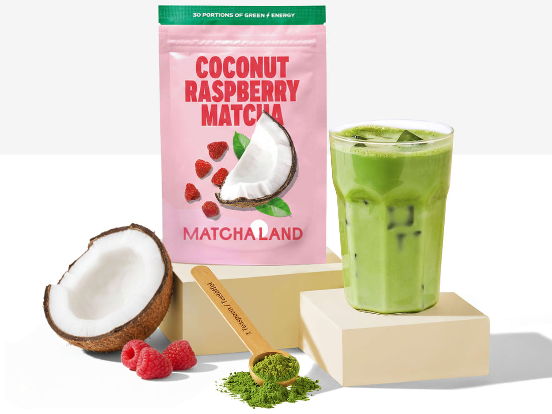 Coconut Raspberry Matcha – MatchaLand