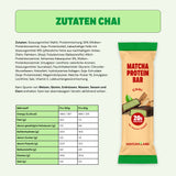 Chai Matcha Protein Bar (12-pack box)