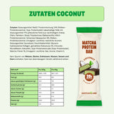 Set de test de barres protéinées au matcha