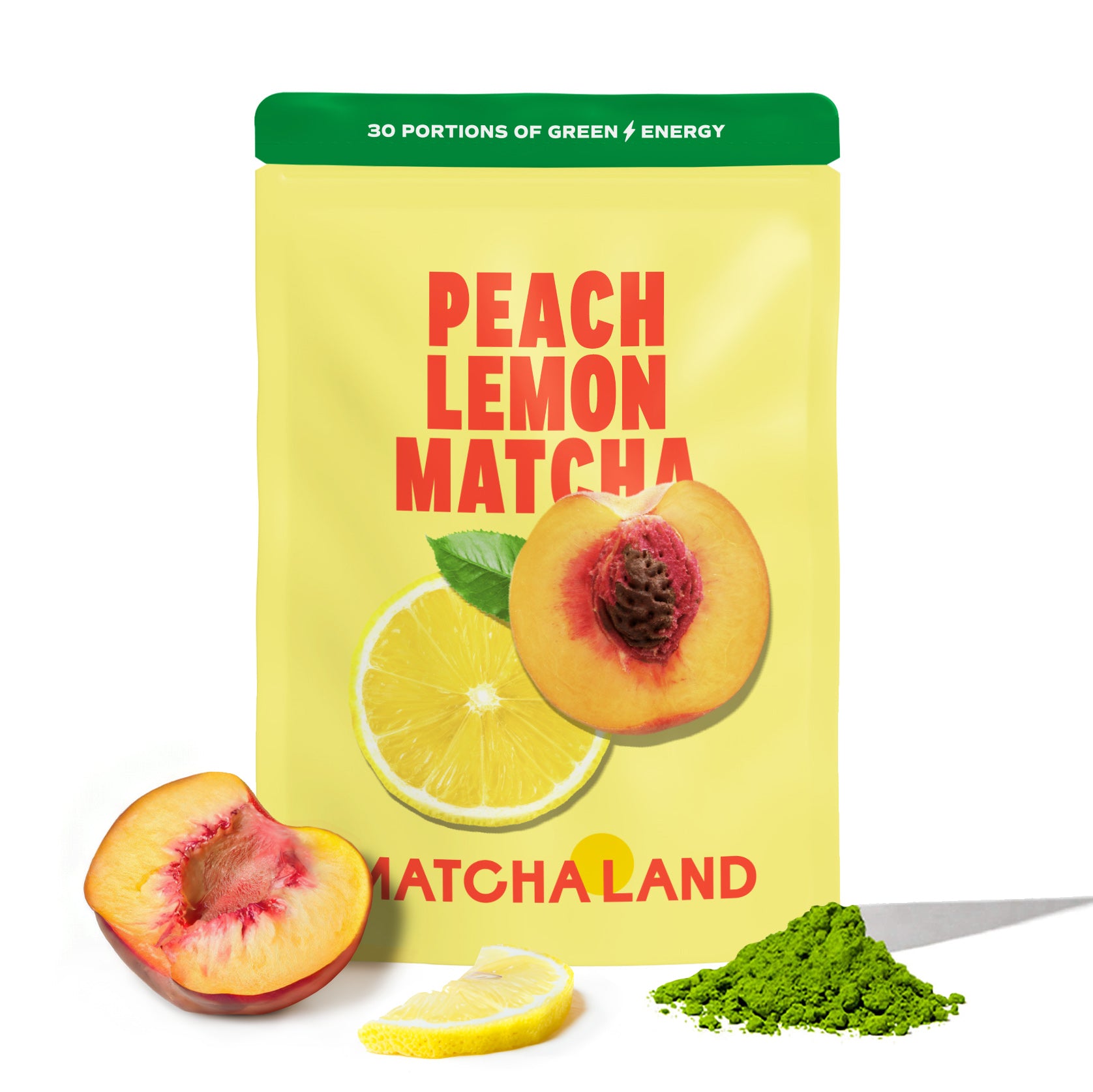 Peach Lemon Matcha