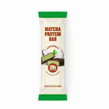 Muster: Coconut Matcha Protein Bar