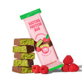 Raspberry Matcha Protein Bar - 12 Stk.